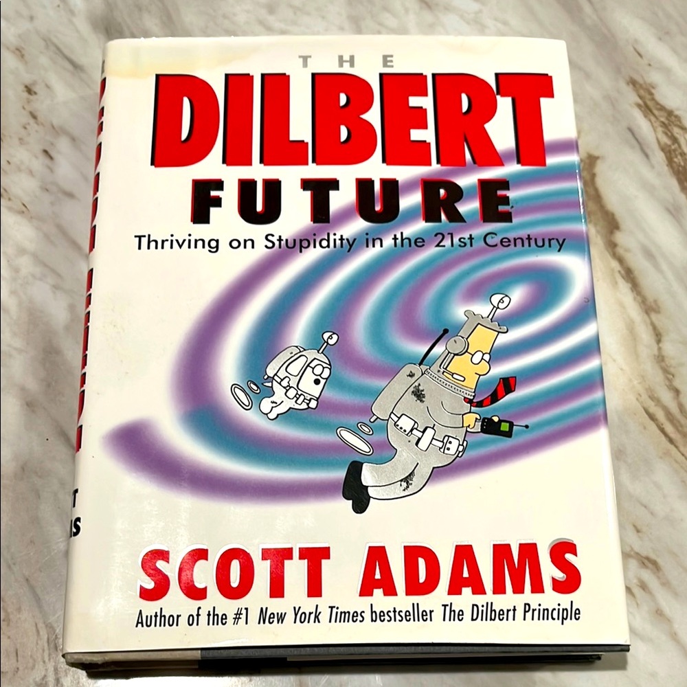 The Dilbert Future HC/DJ Book EXC